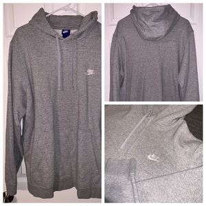 Gray Nike Hoodie - 2017